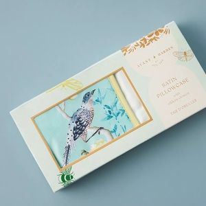 Anthropologie Satin Pillowcase NWT
